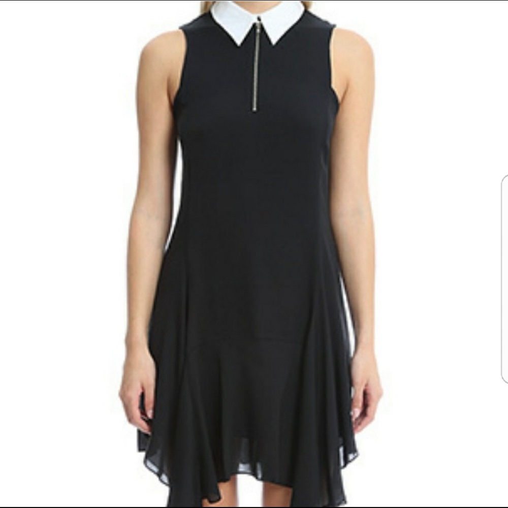 NWT A.L.C asymmetric silk dress